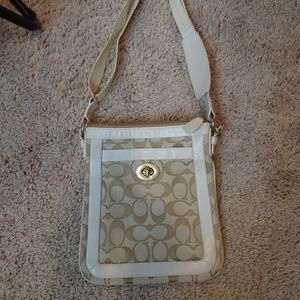 Beige Coach Bag - Crossbody